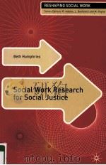 SOCIAL WORK RESEARCH FOR SOCIAL JUSTICE（ PDF版）