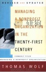 MANAGING A NONPROFIT ORGANIZATION IN THE TWENTY-FIRST CENTURY（ PDF版）