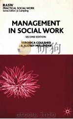 MANAGEMENT IN SOCIAL WORK SECOND EDITION     PDF电子版封面  9780333724132   