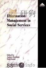 INFORMATION MANAGEMENT IN SOCIAL SERVICES（ PDF版）