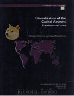 LIBERALIZATION OF THE CAPITAL ACCOUNT EXPERIENCES AND ISSUES     PDF电子版封面  155775280X   