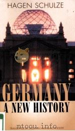 GERMANY:A NEW HISTORY     PDF电子版封面     