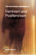 THE ROUTLEOGE COMPANION TO FEMINISM AND POSTFEMINISM     PDF电子版封面     