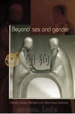 BEYOND SEX AND GENDER     PDF电子版封面     