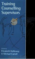 TRAINING COUNSELING SUPERVISORS     PDF电子版封面     