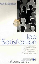 JOB SATISFACTION     PDF电子版封面  9780761989233   