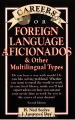 CAREERS FOR FOREIGN LANGUAGE AFICIONADOS & OTHER MULTILINGUAL TYPES     PDF电子版封面     