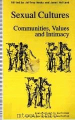 SEXUAL CULTURES COMMUNITIES VALUES AND INTIMACY（ PDF版）