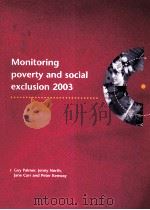 MONITORING POVERTY AND SOCIAL EXCLUSION 2003（ PDF版）