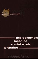 THE COMMON BASE OF SOCIAL WORK PRACTICE     PDF电子版封面  9780871010544   
