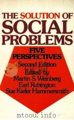 THE SOLUTION OF SOCIAL PROBLEMS（ PDF版）