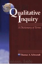 QUALITATIVE INQUIRY A DICTIONARY OF TERMS（ PDF版）