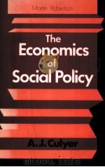 THE ECONOMICS OF SOCIAL POLICY     PDF电子版封面     