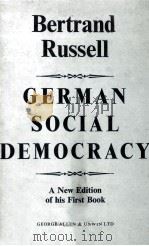 German Social Democracy   1965  PDF电子版封面    Bertrand Russell 
