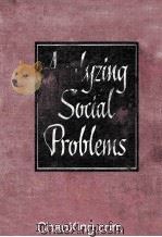 Analyzing Social Problems   1950  PDF电子版封面     