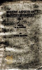 MODERN ASPECTS OF ELECTROCHEMISTRY NO.7（1972 PDF版）