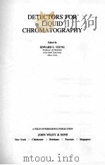 DETECTORS FOR LIQUID CHROMATOGRAPHY（1986 PDF版）
