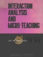 INTERACTION ANALYSIS AND MICRO-TEACHING（1980 PDF版）