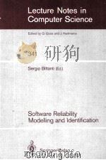 Lecture Notes in Computer Science 341 Software Reliability Modelling and Identification（1988 PDF版）