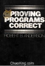 Priving Programs Correct   1979  PDF电子版封面     