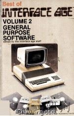 Best of Interface Age Volume 2:General Purpose Software   1980  PDF电子版封面  0918398371   