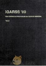 IGARSS'89 AN ECONOMIC TOOLFOR THE NINETIES VOLUME 5（1989 PDF版）