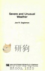 SEVERE AND UNUSUAL WEATHER（1983 PDF版）