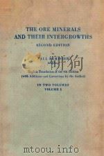 THE ORE MINEARLS AND THEIR INTERGROWTHS SECOND EDITION IN TWO VOLUMES VOLUME 1（1980 PDF版）