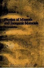 PHYSICS OF MINERALS AND INORGANIC MATERIALS AN INTRODUCTION WITH 138 FIGURES（1979 PDF版）