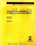NONDESTRUCTIVE EVALUATION OF AGING STRUCTURES AND%DAMS（1995 PDF版）