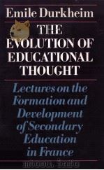 THE EVOLUTION OF EDUCATIONAL THOUGHT LECTURES ON THE FORMATION AND DEVELOPMENT OF SECONDARY EDUCATON（1985 PDF版）
