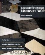 Advanced Techniques in Microsoft Word（1988 PDF版）