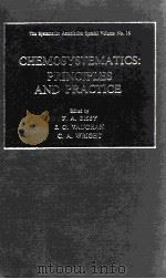 CHEMOSYSTEMATICS:PRINCIPLES AND PRACTICE   1980  PDF电子版封面  0121015505   