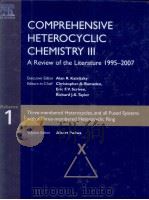 COMPREHENSIVE HETEROCYCLIC CHEMISTRY  Ⅲ  Volume 1     PDF电子版封面  9780080449913   