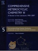 COMPREHENSIVE HETEROCYCLIC CHEMISTRY  Ⅲ  Volume 5     PDF电子版封面  9780080449913   