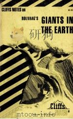 CLIFFS NOTES on ROLVAAG'S GIANTS IN THE EARTH（1965 PDF版）