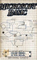 Microsoft BASIC Second Edition   1983  PDF电子版封面  0880560568   