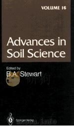 ADVANCES IN SOIL SCIENCE VOLUME 16   1991  PDF电子版封面     