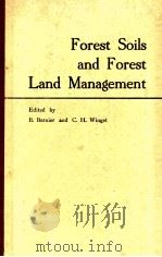 FOREST SOILS AND FOREST LAND MANAGEMENT（1975 PDF版）