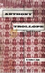 ANTHONY TROLLOPE ASPECTS OF HIS LIFE AND ART   1958  PDF电子版封面     