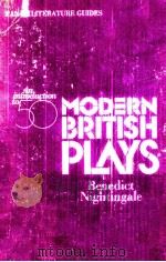 PAN LITERATURE GUIDES AN INTRODUCTION TO FIFTH MODERN BRITISH PLAYS（1982 PDF版）