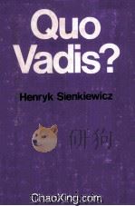 Quo Vadis?   1941  PDF电子版封面  0460009702   