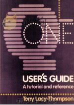 Q-ONE TM USER'S GUIDE A tutoial and reference（1988 PDF版）