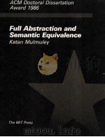 Full Abstraction and Semantic Equialence（1987 PDF版）