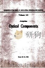 PROCEEDINGS OF THE SOCIETY OF PHOTO-OPTICAL INSTRUMENTATION ENGINEERS VOLUME 141 ADAPTIVE OPTICAL CO（1978 PDF版）