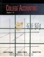 college accounting chapters 1-15   1996  PDF电子版封面  0314063072   