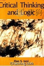 CRITICAL THINKING AND LOGIC（1990 PDF版）