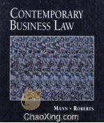 CONTEMPORARY BUSINESS LAW   1996  PDF电子版封面  0314058575   