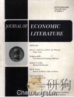 JOURNAL ECONOMIC LITERATURE VOLUME 3（ PDF版）