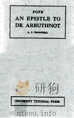 AN EPISTLE TO DR ARBUTHNOT（1956 PDF版）
